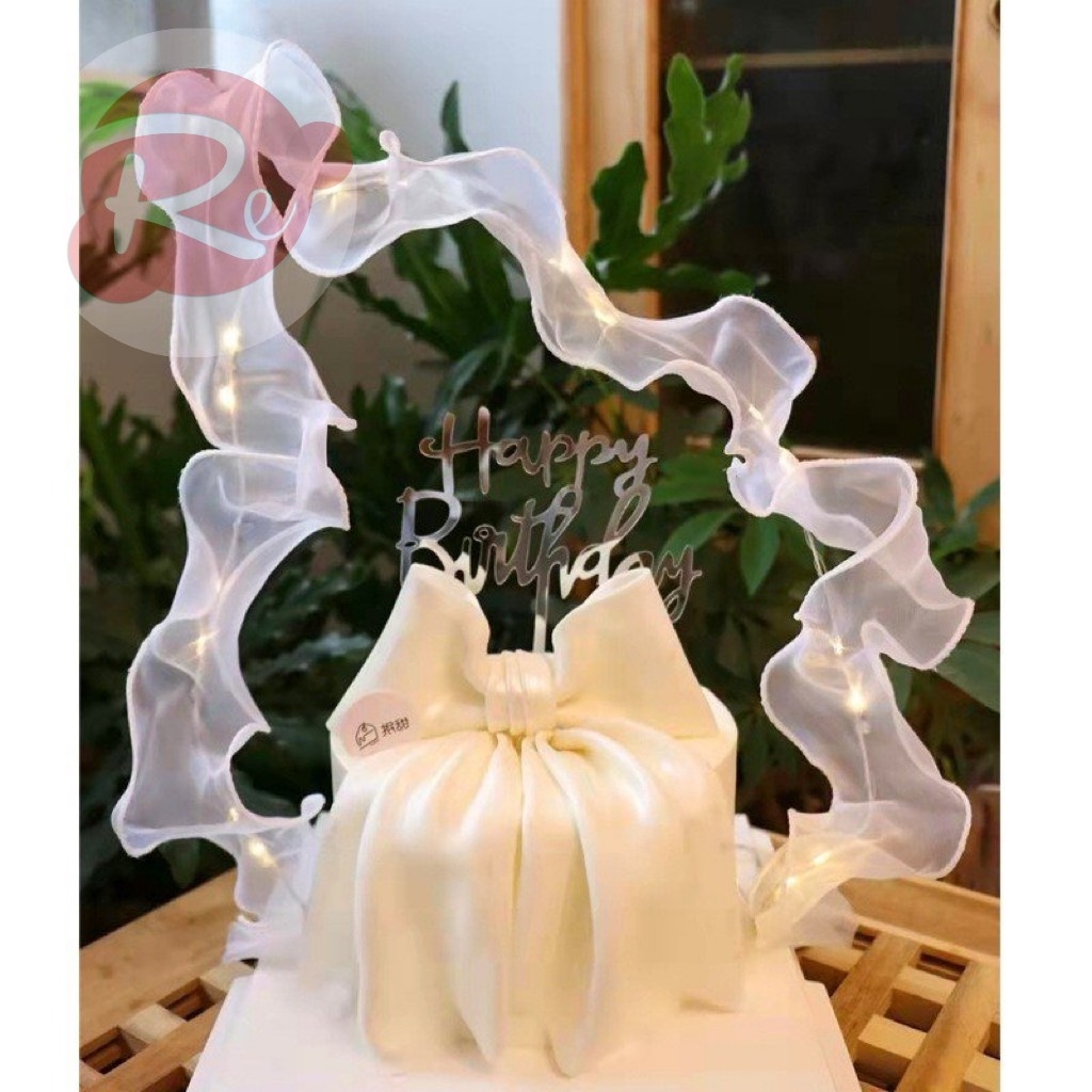 Voan đèn led (4cm - 90cm) - Trắng