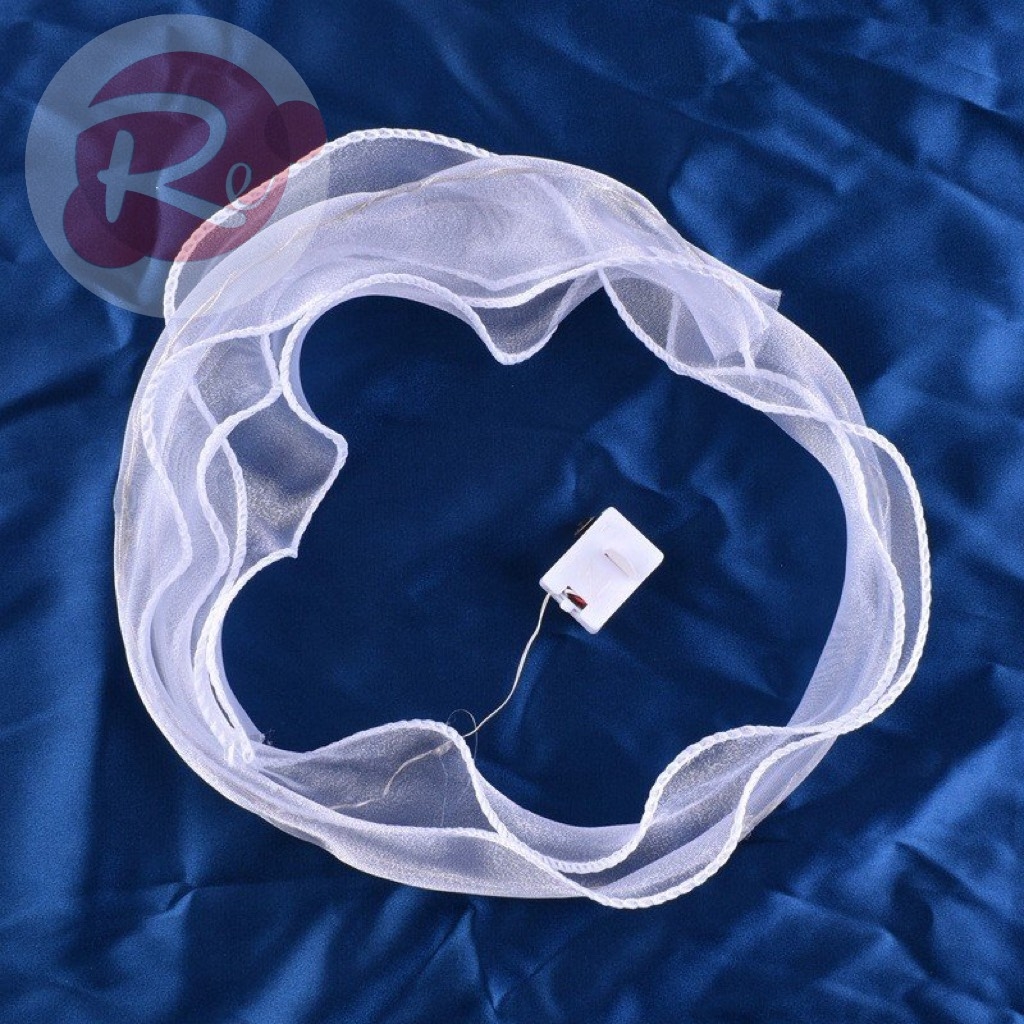 Voan đèn led (4cm - 90cm) - Trắng