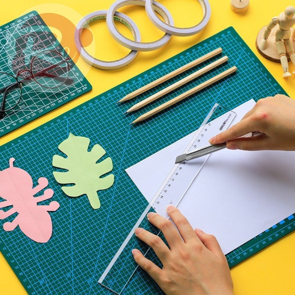 Bảng lót cắt khổ A3 - Xanh