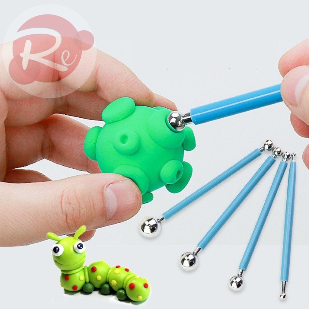 Bộ 4 dụng cụ 8 đầu tròn tạo hình gumpaser