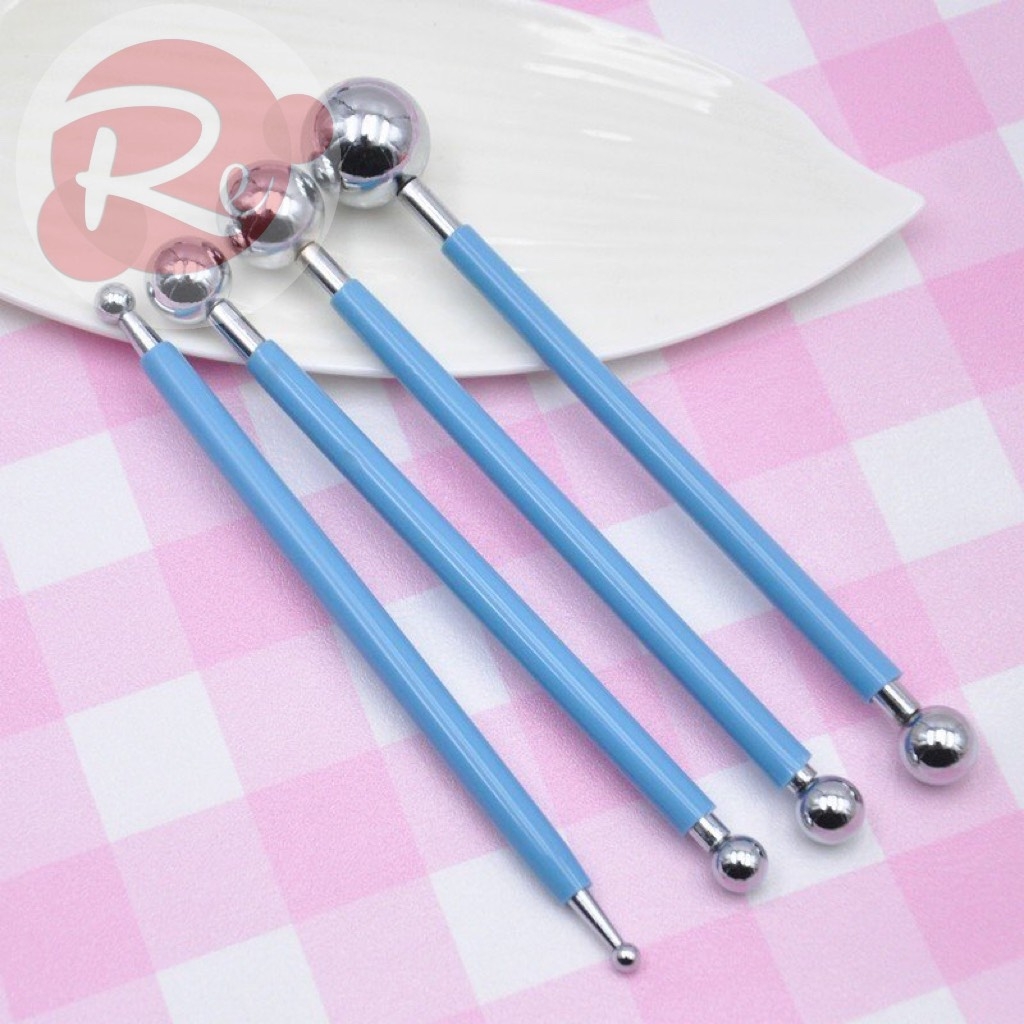 Bộ 4 dụng cụ 8 đầu tròn tạo hình gumpaser