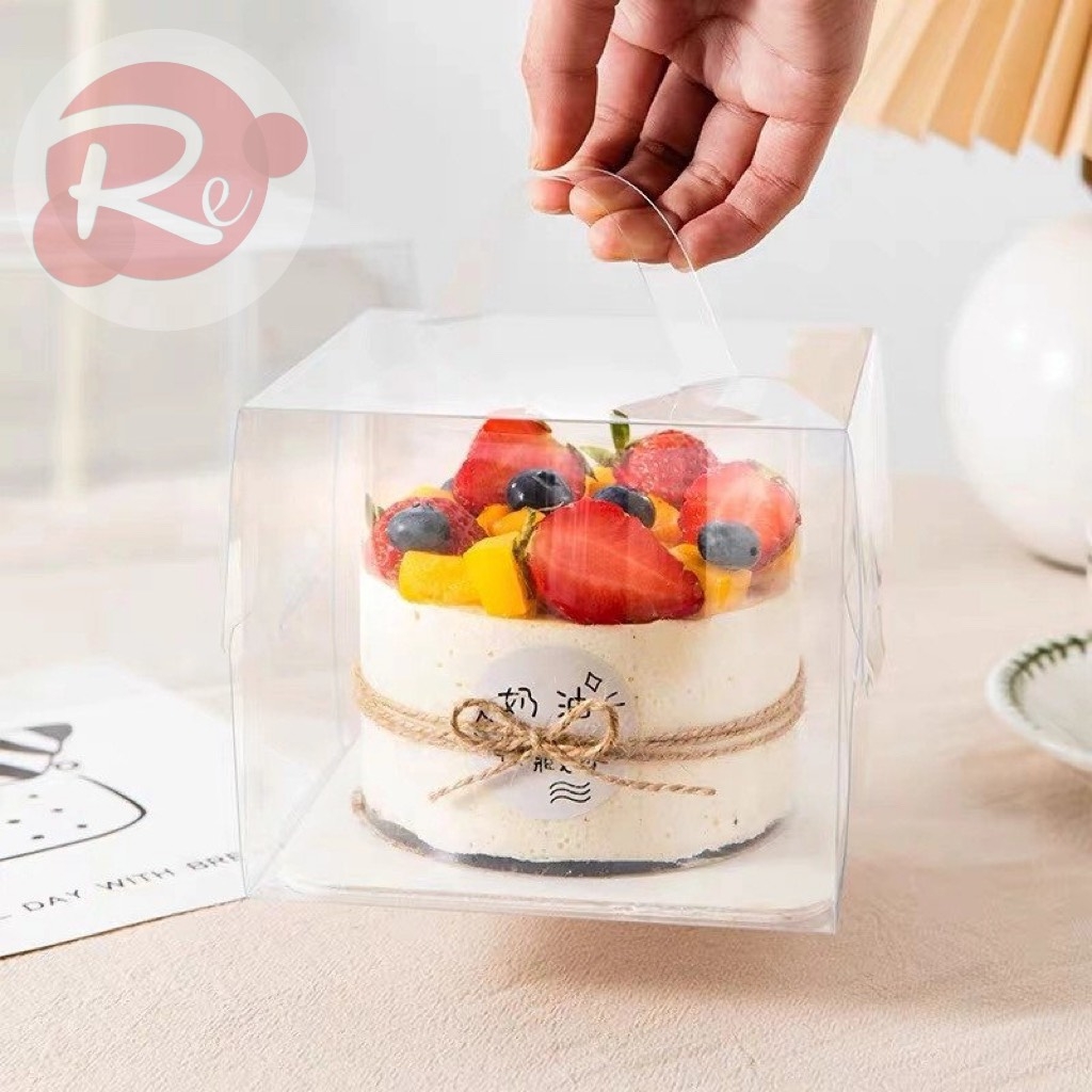 Combo 5 hộp Bento trong suốt (16x16x15)