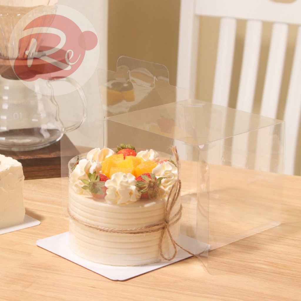 Combo 5 hộp Bento trong suốt (16x16x15)