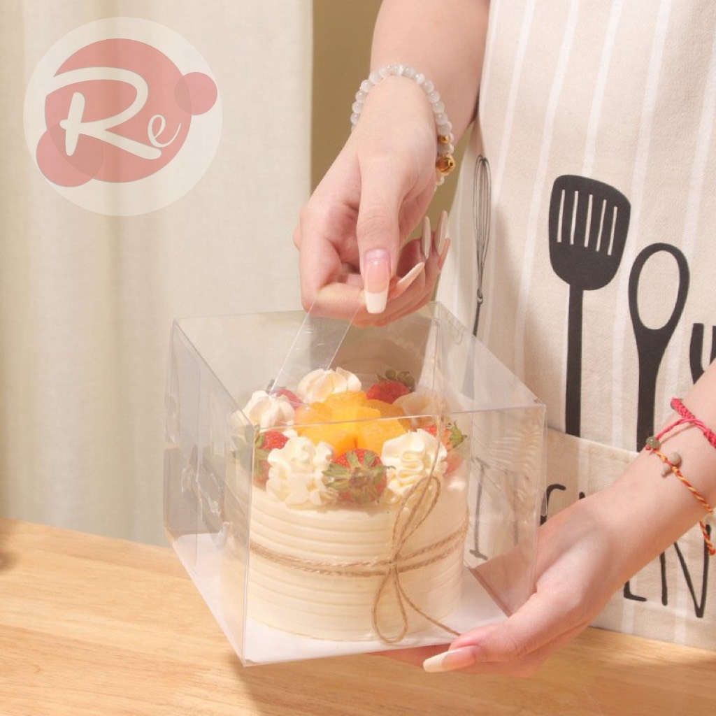 Combo 5 hộp Bento trong suốt (16x16x15)