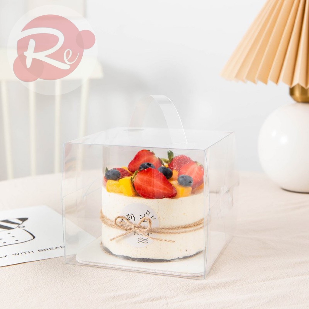 Combo 5 hộp Bento trong suốt (16x16x15)