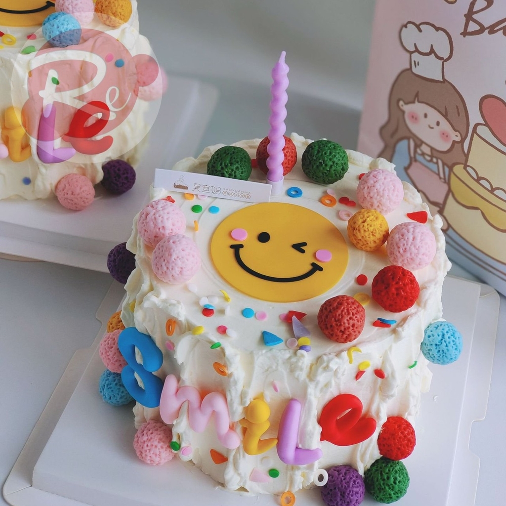 Silicon chữ - Smile và mặt cười