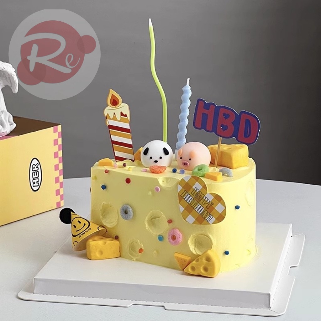 Que cắm Silicon - Heo, cún, phomai