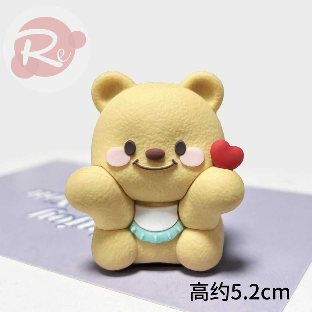 Bộ 2 Gấu và bánh sinh nhật