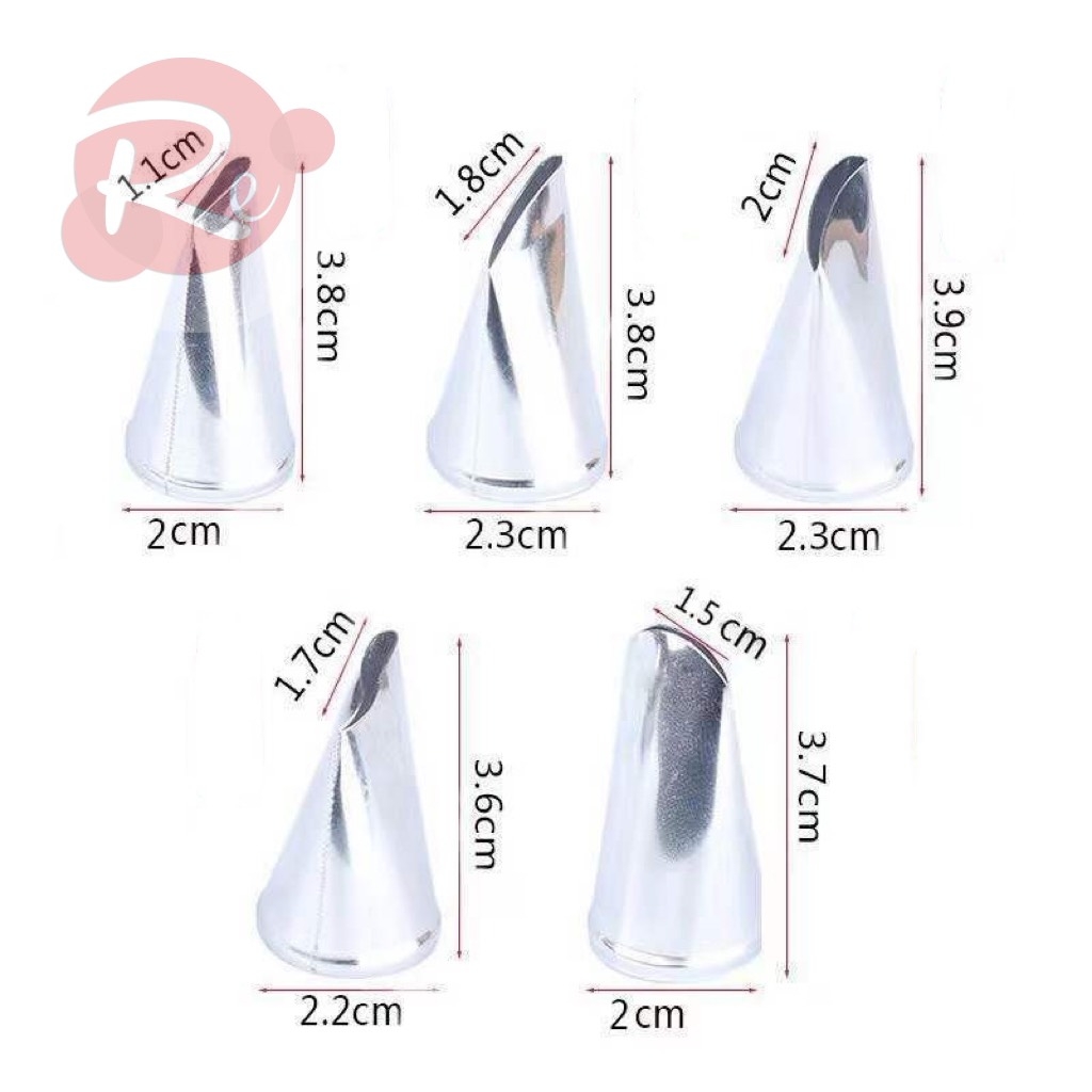 Đui bắt kem - Bộ 5 đui thẳng/ đui hoa hồng