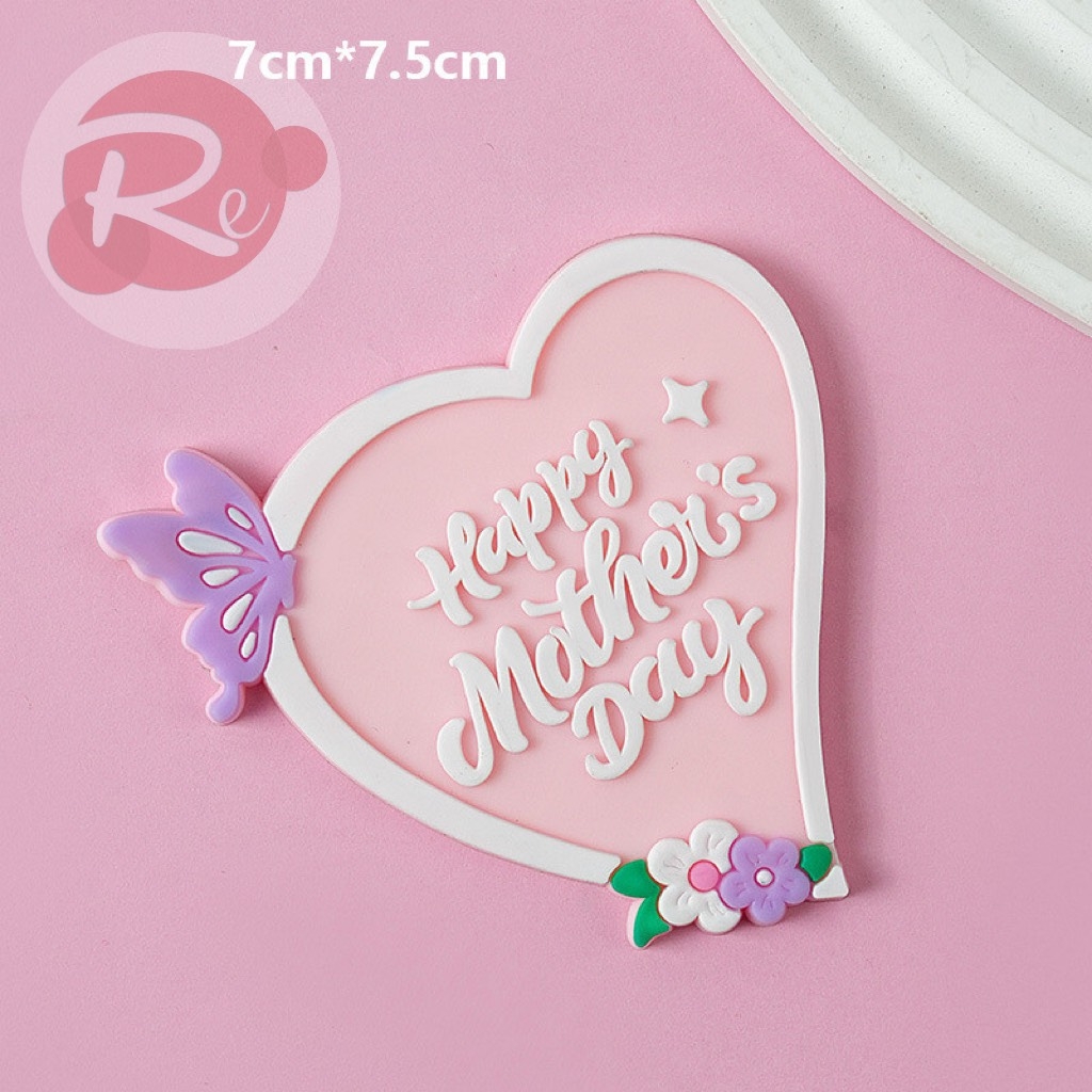 Que cắm Silicon - Tim Mother's Day