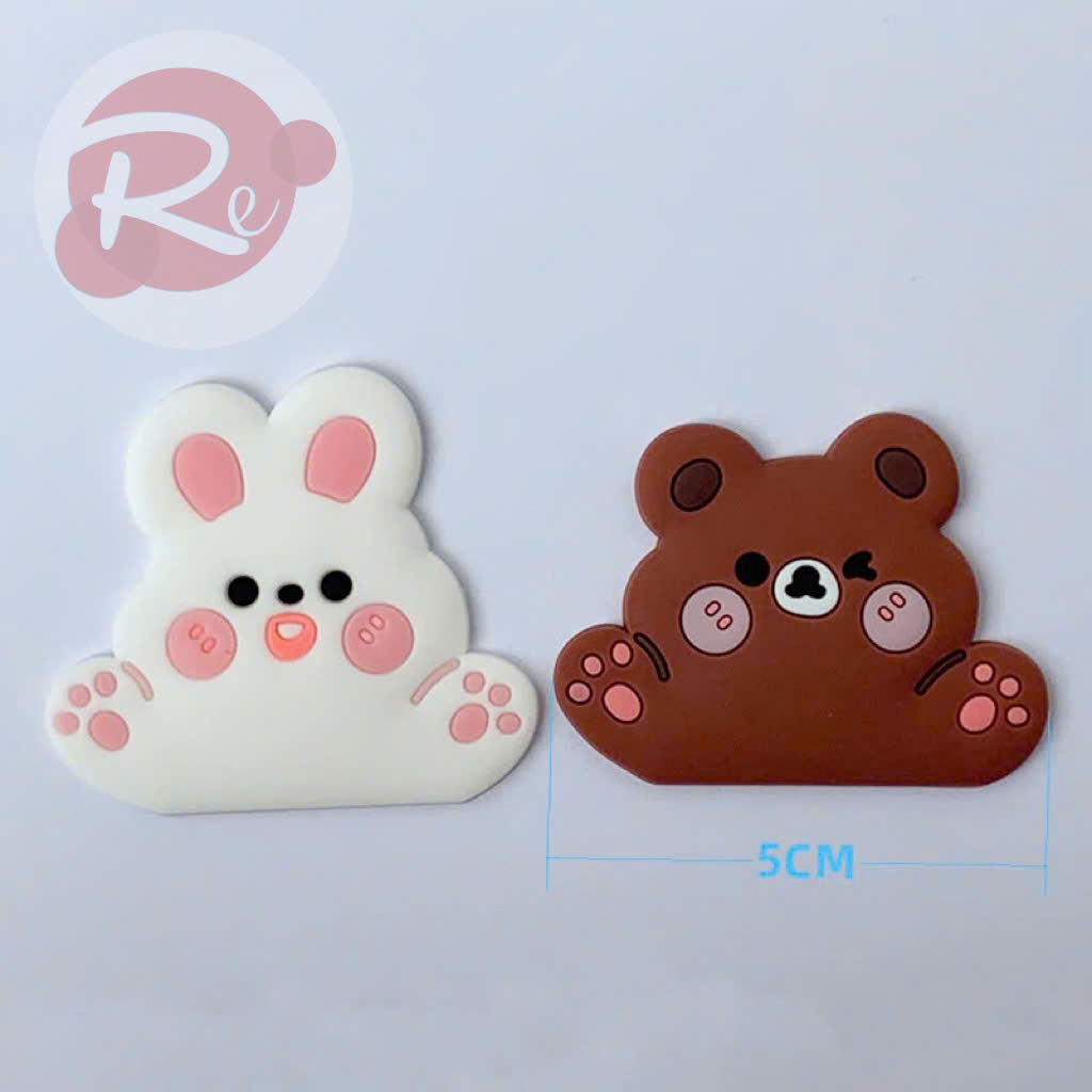 Tượng silicon gấu thỏ