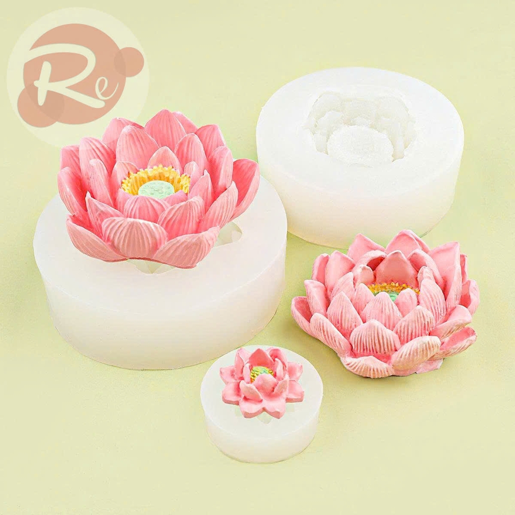 Khuôn Silicon - Bộ 3 sen 3D