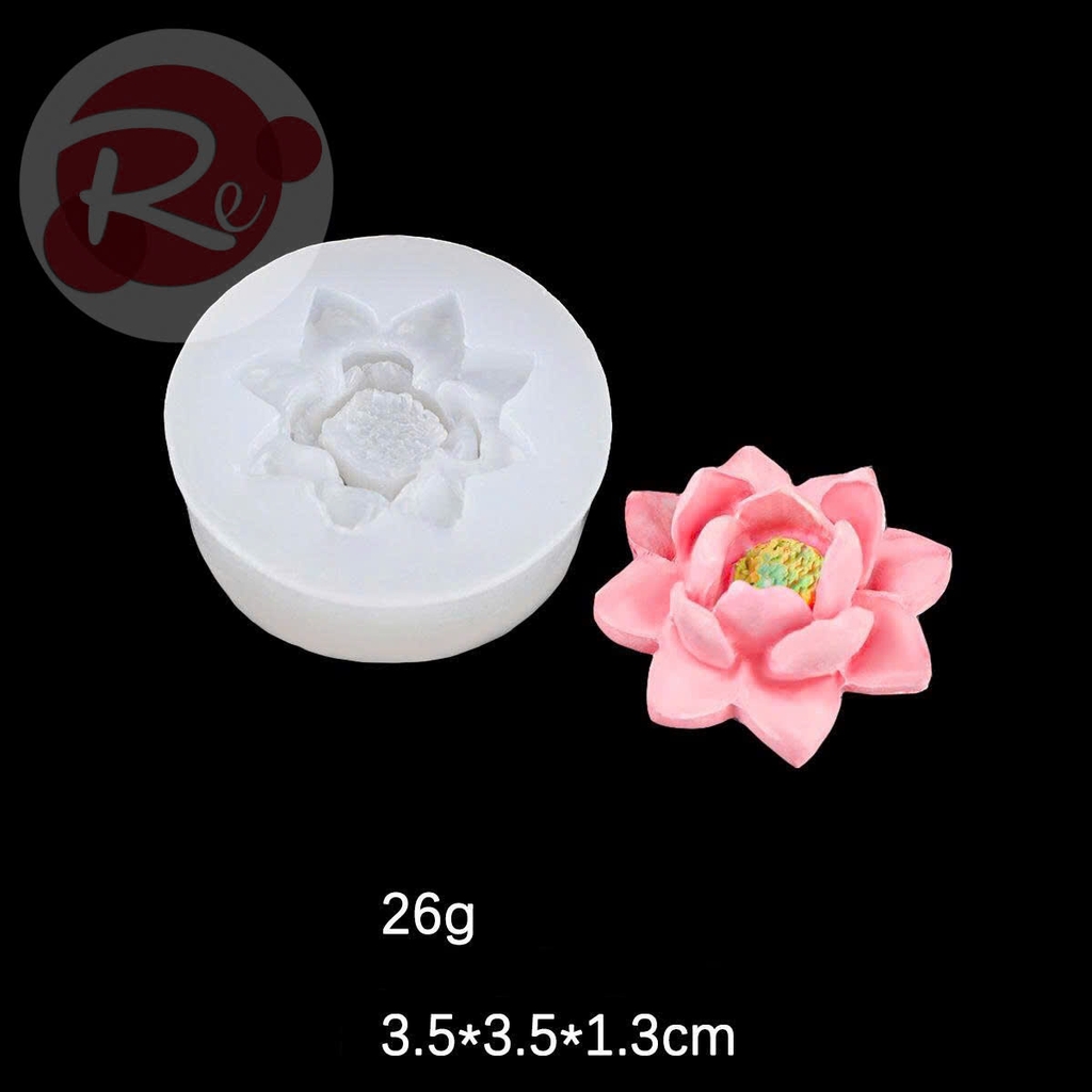 Khuôn Silicon - Bộ 3 sen 3D