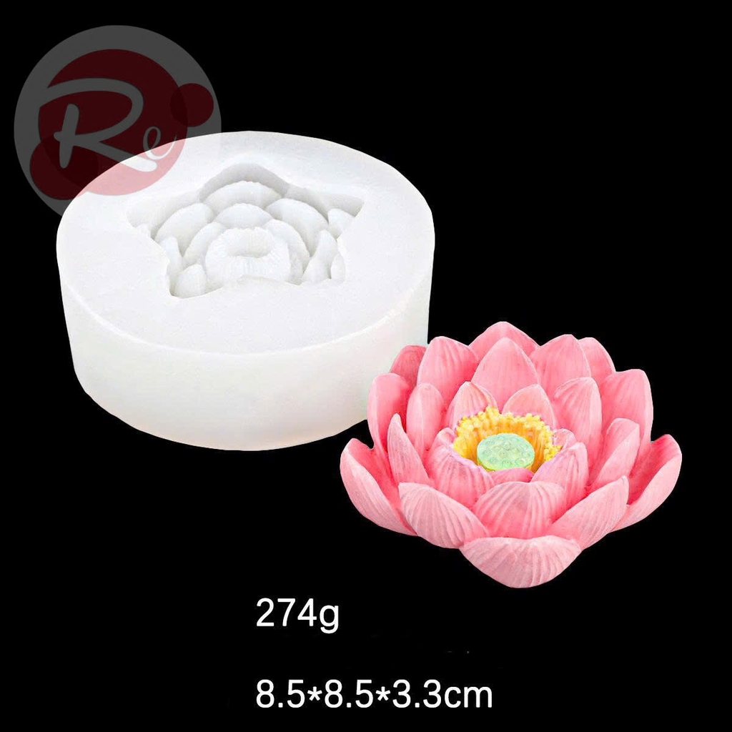 Khuôn Silicon - Bộ 3 sen 3D