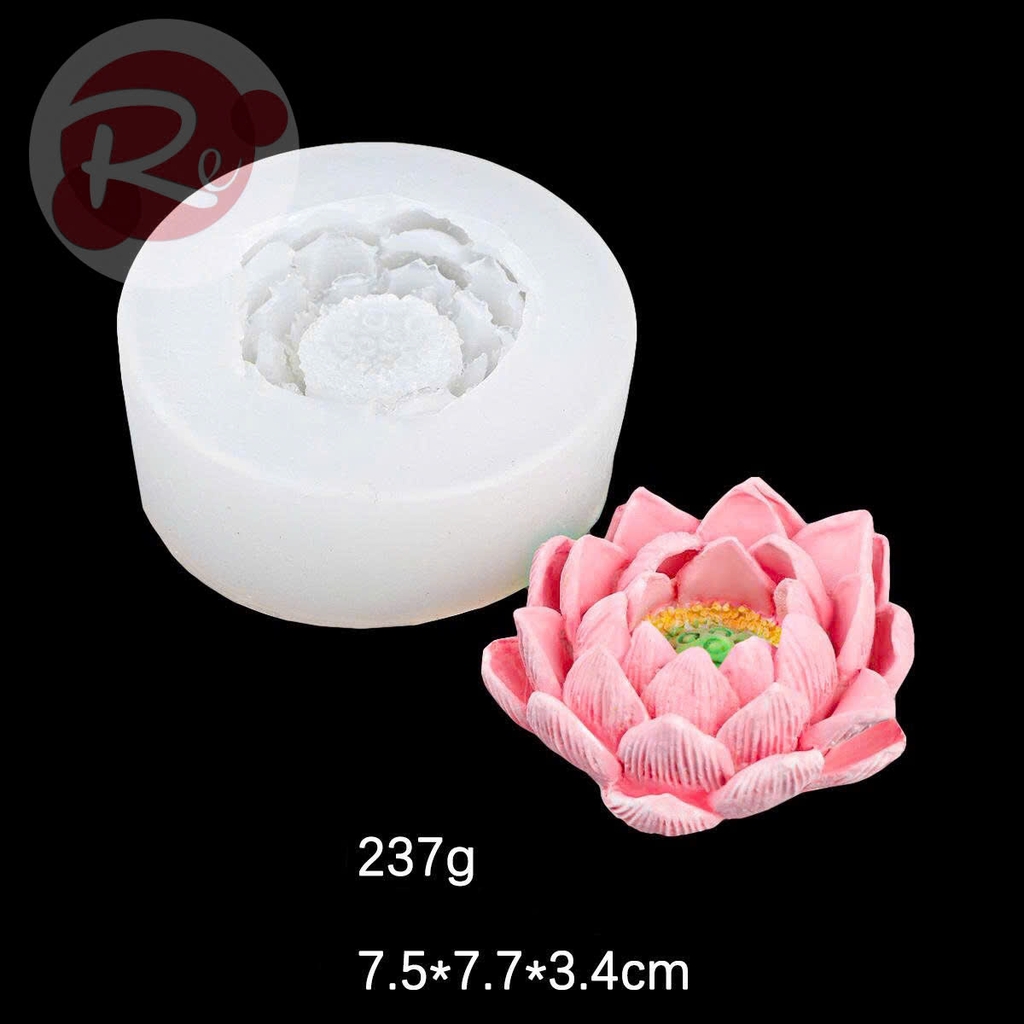 Khuôn Silicon - Bộ 3 sen 3D