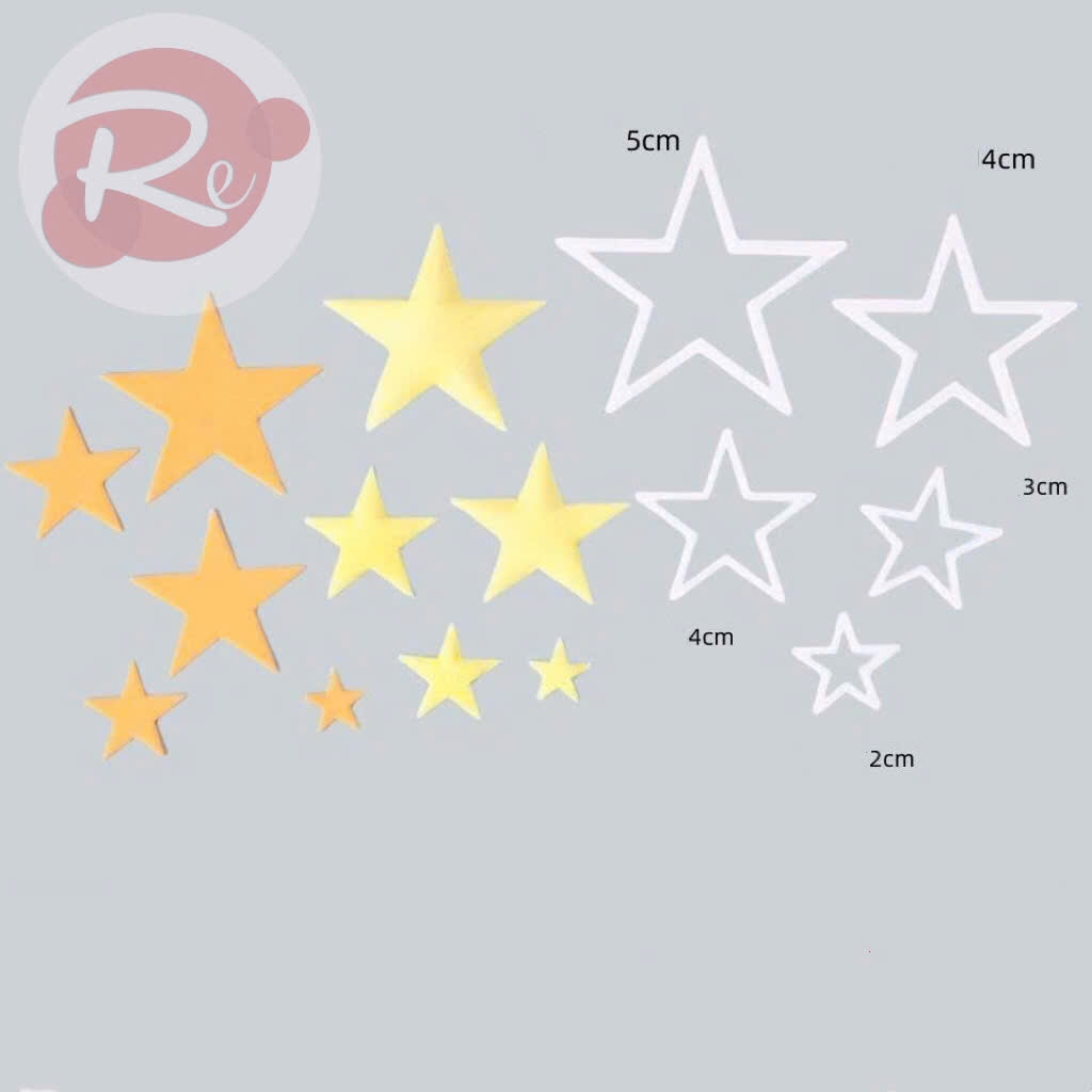 Khuôn ấn fondant - Ngôi sao 5 cánh