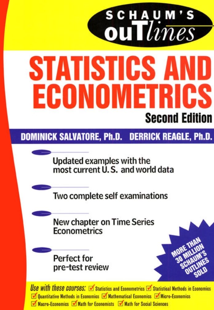 Schaum's Outline of Statistics and Econometrics 2nd Edition