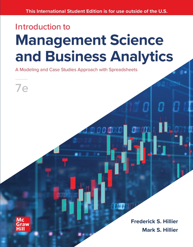 Introduction to Management Science 7th Edition
