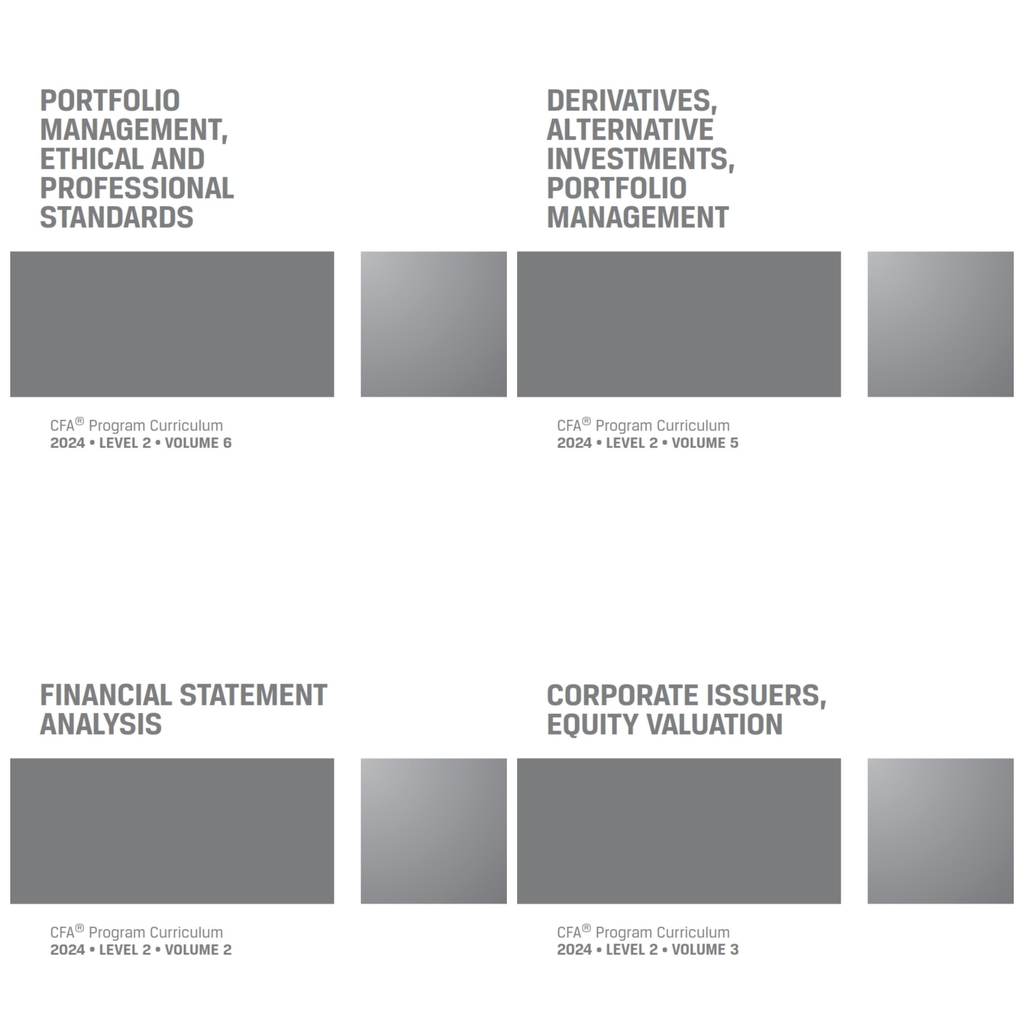 2024 CFA Program Curriculum Level II Box Set