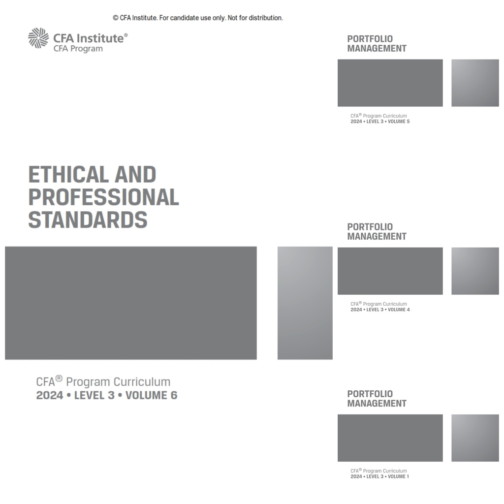 2024 CFA Program Curriculum Level III Box Set