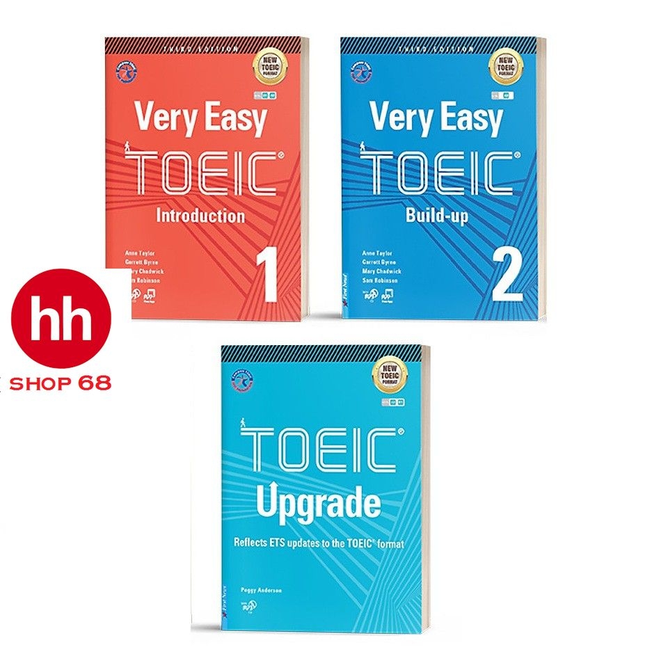 Very Easy TOEIC trọn bộ 3 cuốn (Toeic theo format mới)