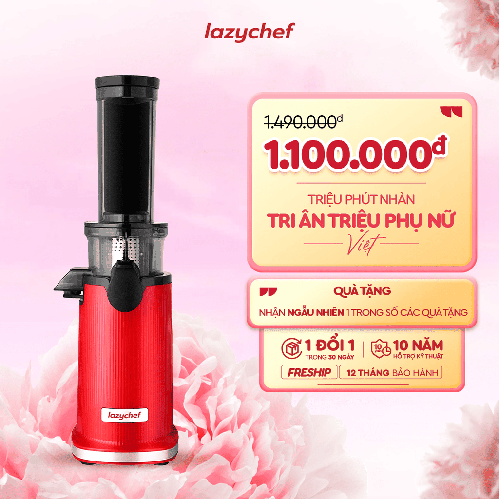 Máy ép chậm mini 3S LC-02ME Lazychef
