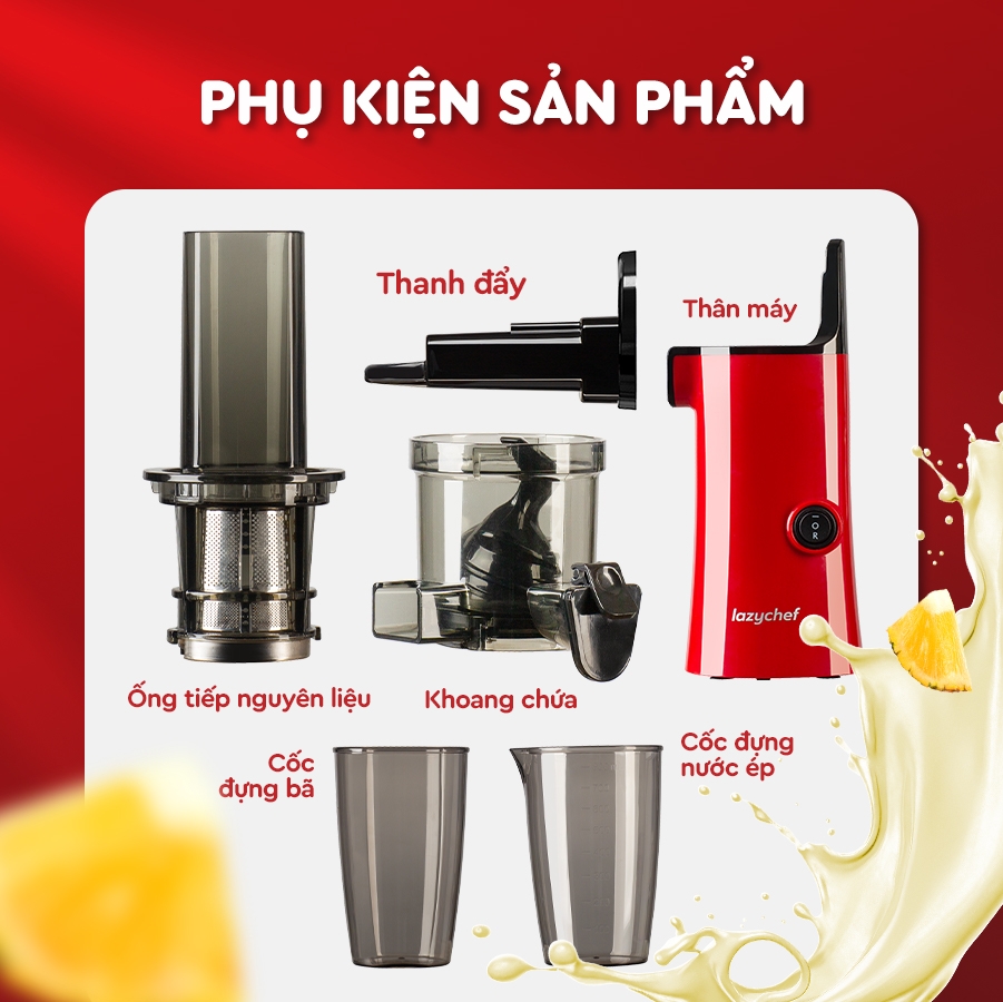 Máy ép chậm biết làm kem 3S (dòng130W)