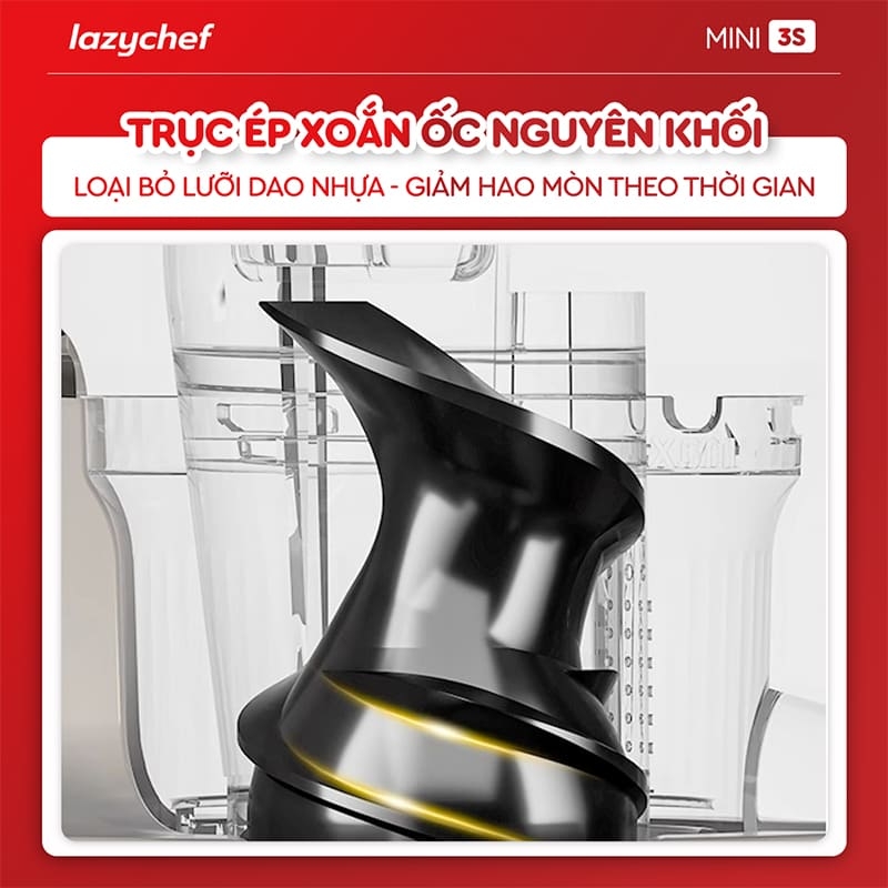 Máy ép chậm mini 3S LC-02ME Lazychef