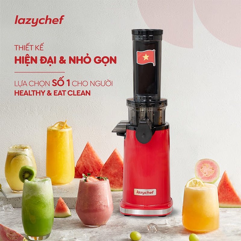 Máy ép chậm mini 3S LC-02ME Lazychef