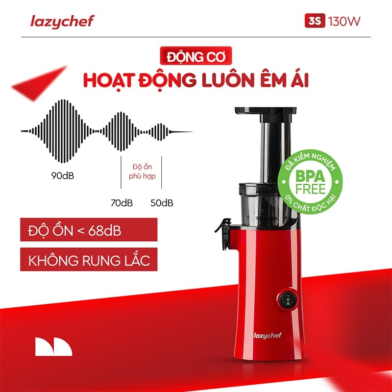 Máy ép chậm biết làm kem 3S (dòng130W)