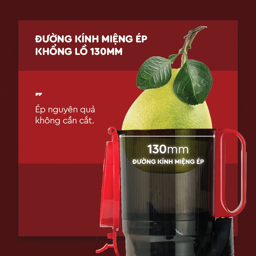 Máy ép chậm Bigsize 3S Lazychef