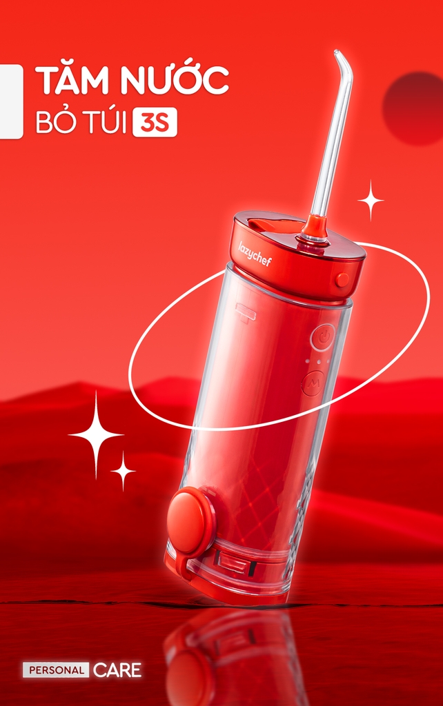 Máy Tăm nước Bỏ túi 3s