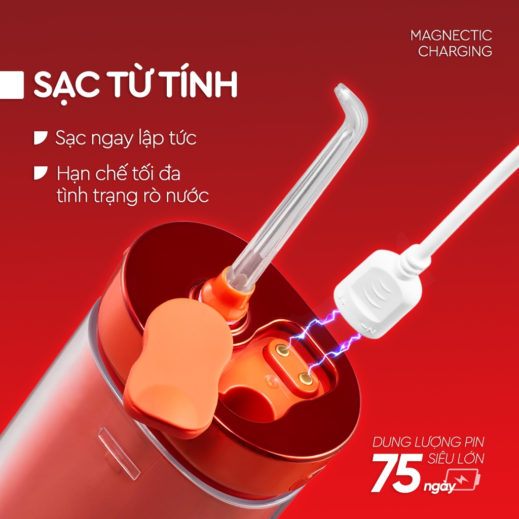 Máy Tăm nước Bỏ túi 3s
