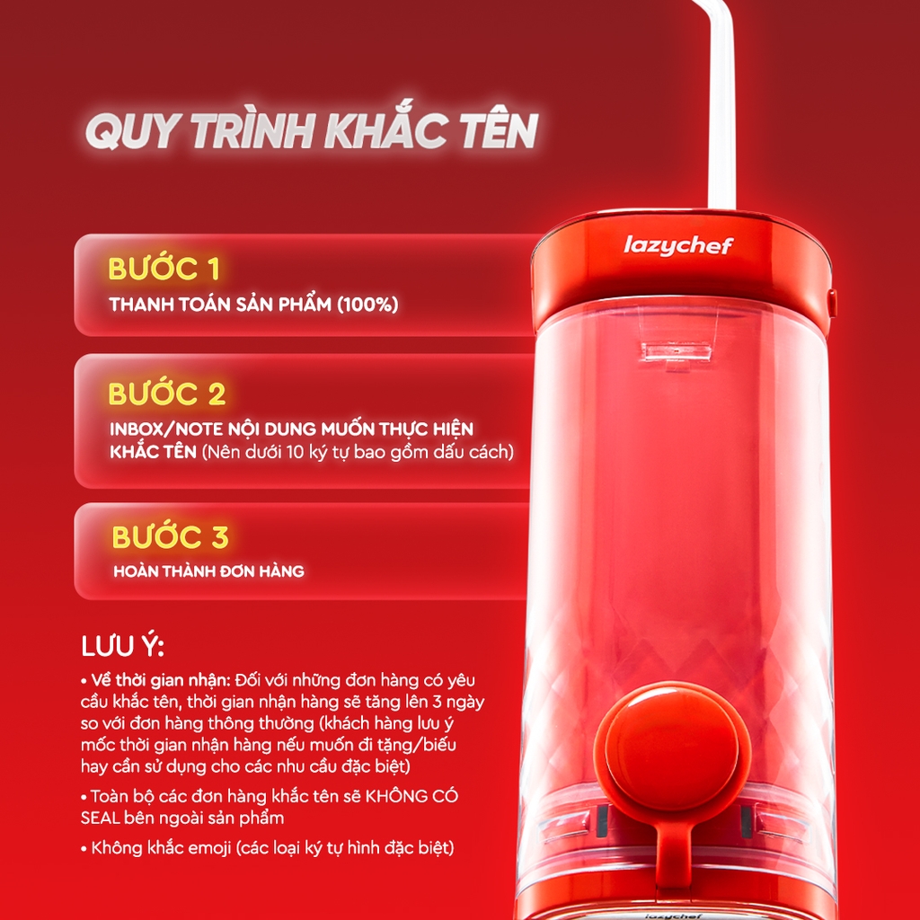 Máy Tăm nước Bỏ túi 3s