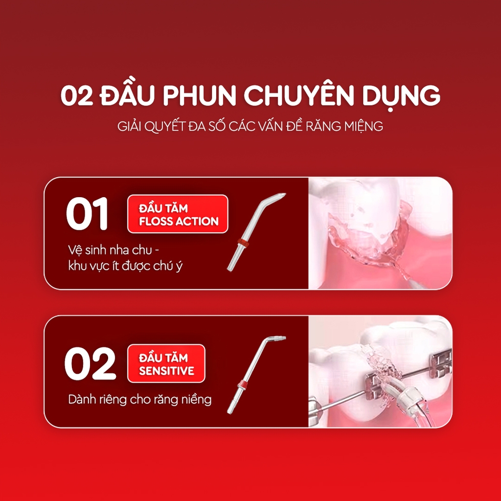 Máy Tăm nước Bỏ túi 3s