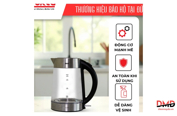 Ấm siêu tốc Lorca TA 3006A