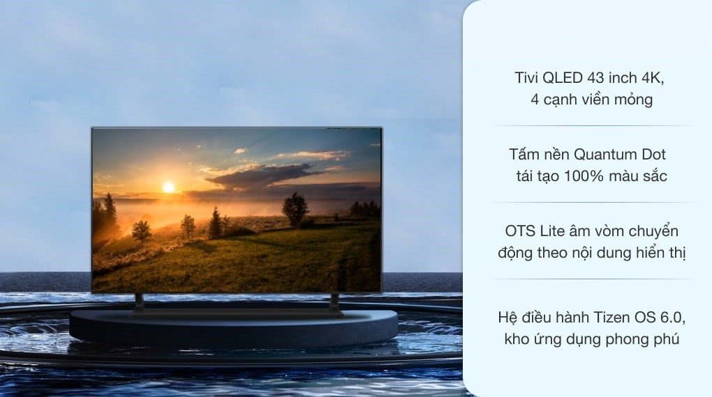 Smart Tivi QLED 4K 43 inch Samsung QA43Q65A