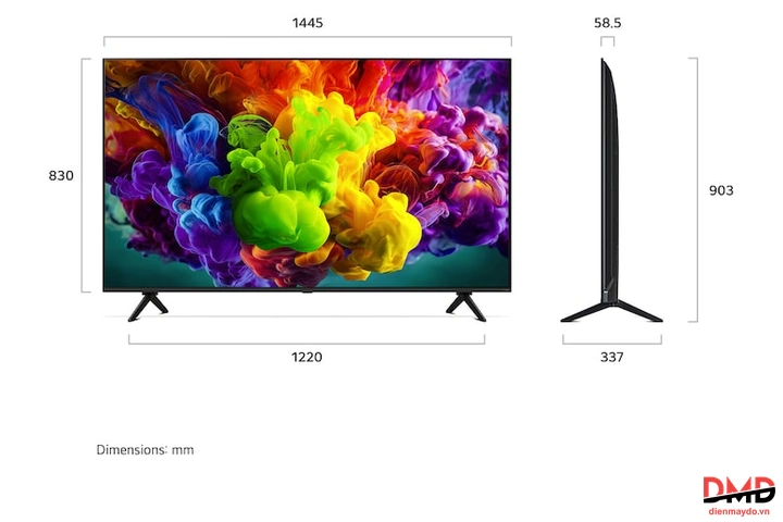 Smart Tivi LG QNED evo AI Mini LED 4K 65 inch 65QNED90BSA