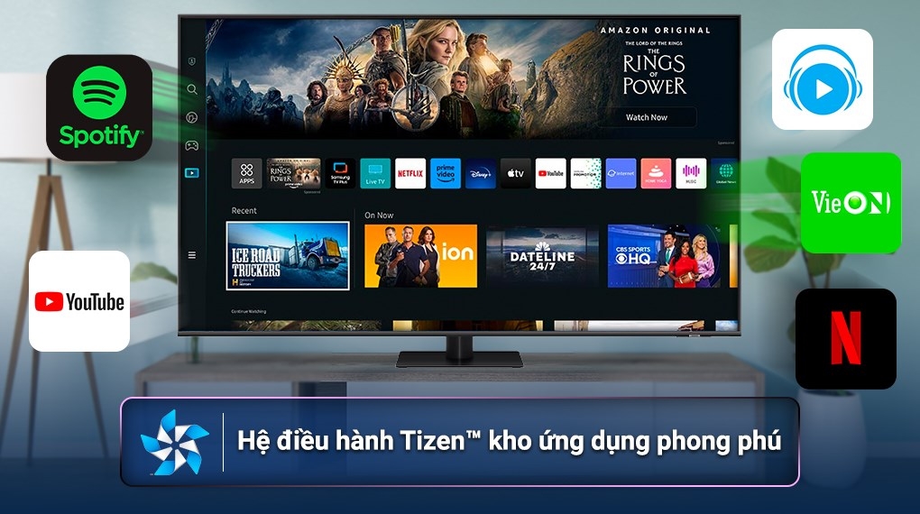 Smart Tivi QLED 4K 75 inch Samsung QA75Q70C