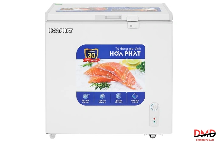 Tủ đông Hòa Phát 162 lít AD6162