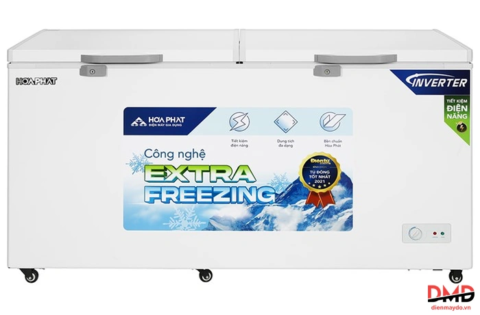 Tủ đông Hòa Phát Inverter 544 lít AD8544