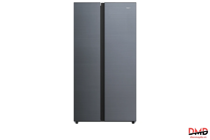Tủ lạnh Aqua Inverter Side By Side 569 lít AQR-S633XA(SL)