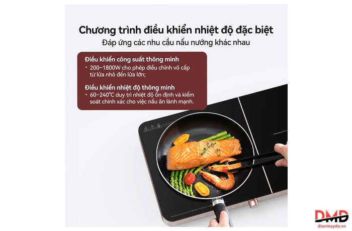 Bếp từ đôi FUJIHOME IC2602P