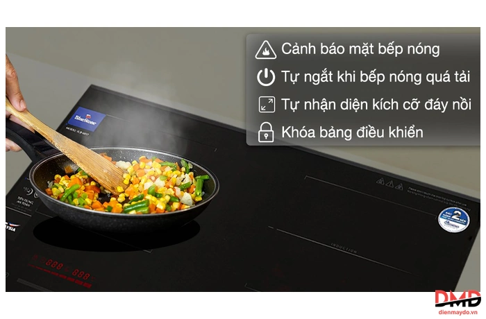 Bếp từ đôi lắp âm BlueStone ICB-6917