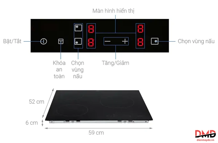 Bếp từ Electrolux E6203IOK