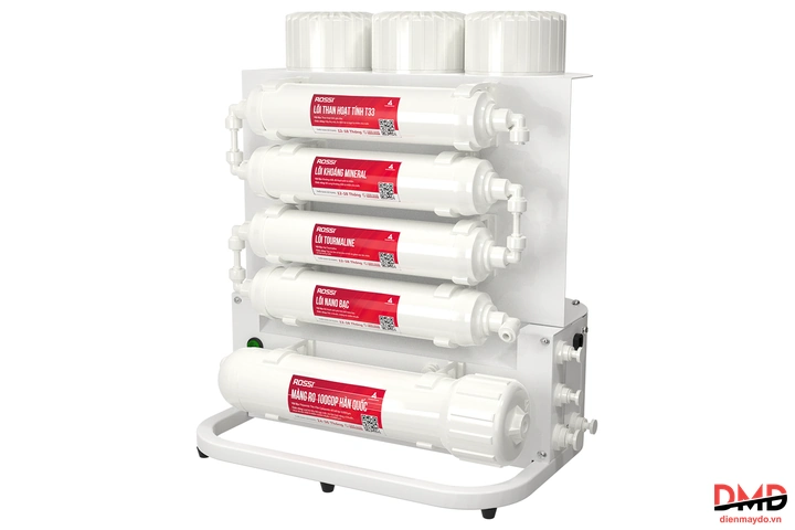 Máy lọc nước RO Rossi Blanc 8 lõi âm tủ