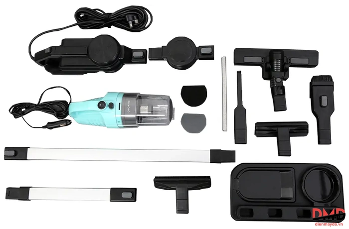 Bộ Máy hút bụi cầm tay SVC1022 và Hút Bụi Xe Hơi Shimono SVC1019C