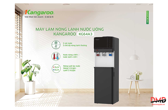 Cây nước nóng lạnh Kangaroo KG64A3 585W