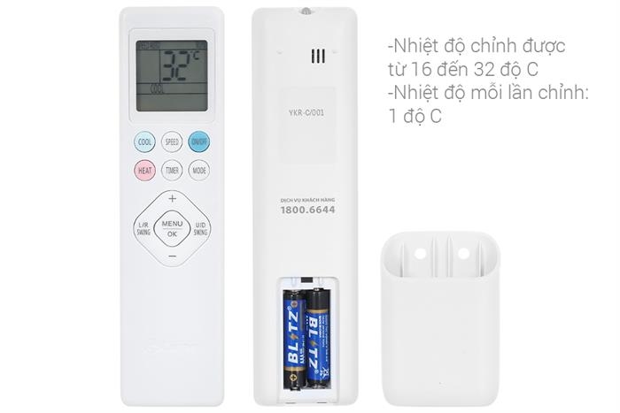 Điều hòa 2 chiều Casper Inverter 2 HP GH-18IS35