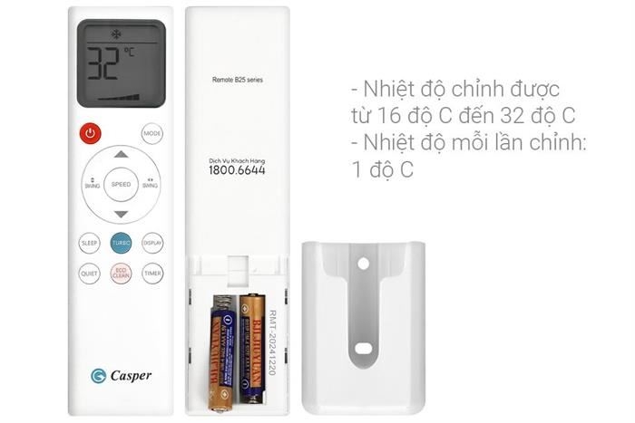 Điều hòa Casper Inverter 1.5 HP GC-12IB36